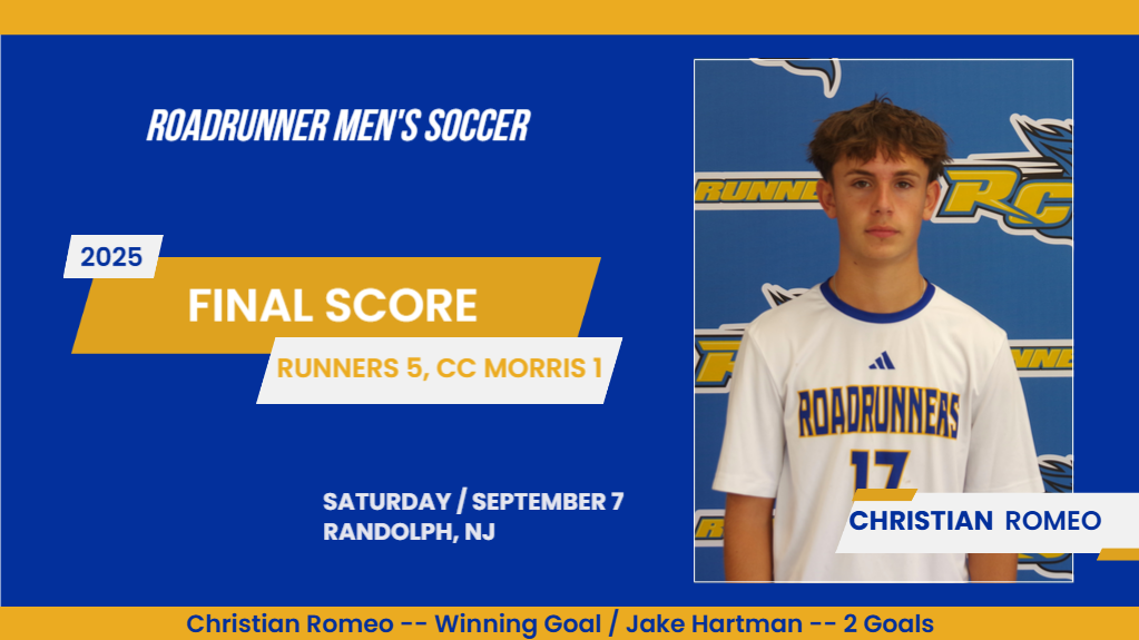 Romeo, Hartman Spark Offense as Roadrunner Men's Soccer Halts CC Morris