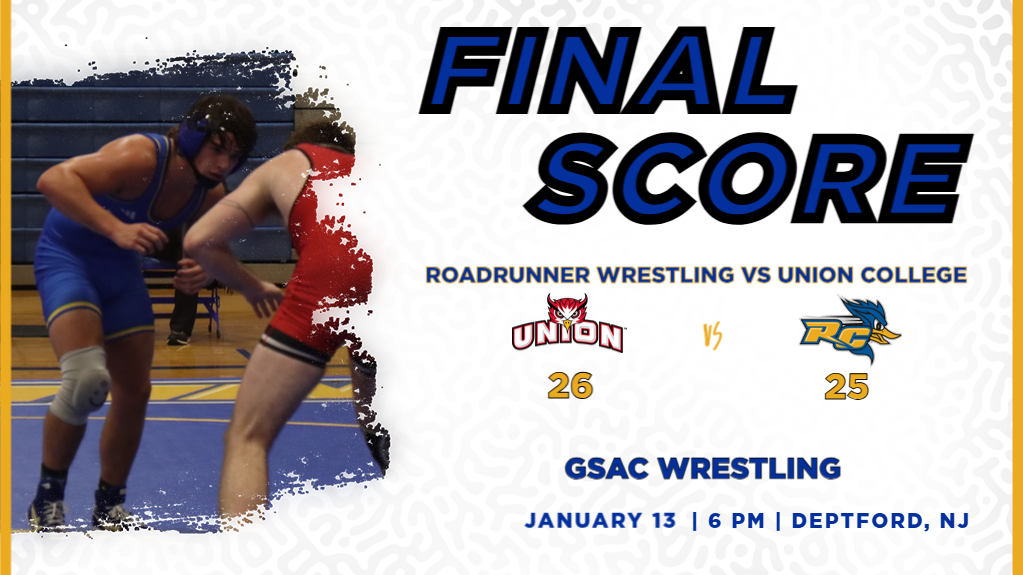 Roadrunner Wrestling Falls Behind Early, Drops Close Decision to Union College