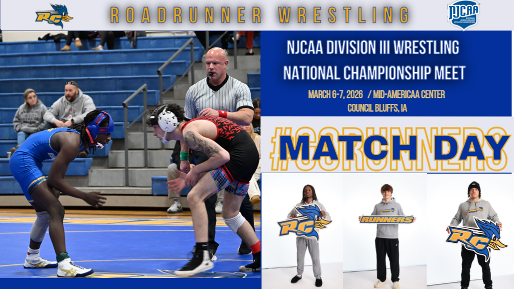 NJCAA Wrestling Championships: Roadrunner Results from Day 1 Competition